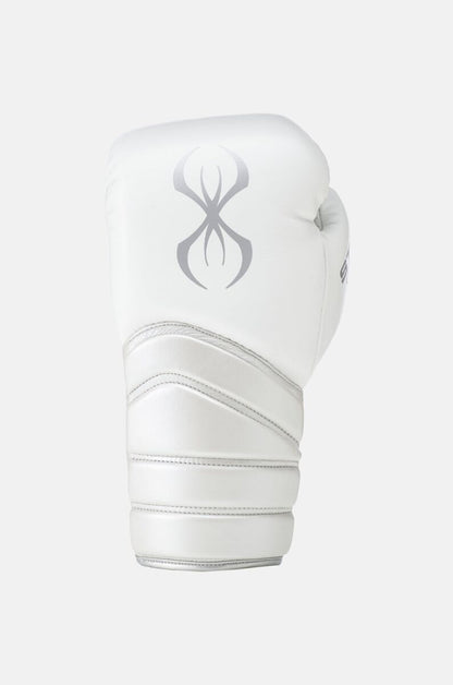 STING Viper X Boxing Gloves Lace Up — White/Silver