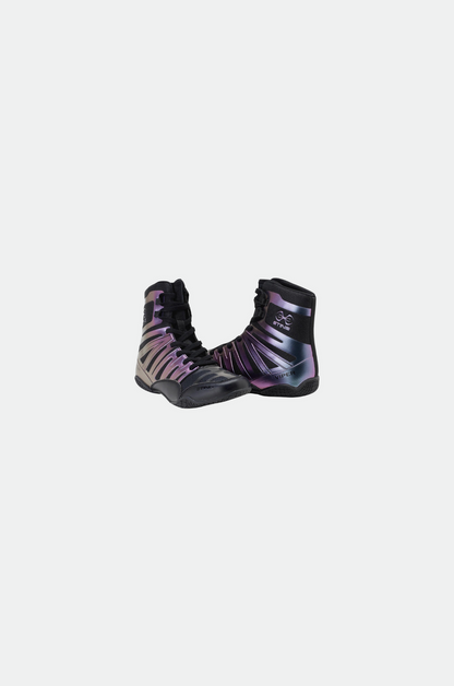 STING Viper Boxing Shoe — Black/Hyper