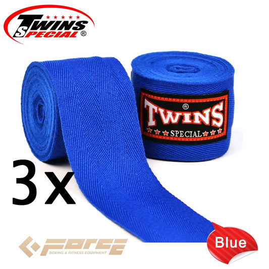 5m TWINS Pro Boxing Cotton Handwraps