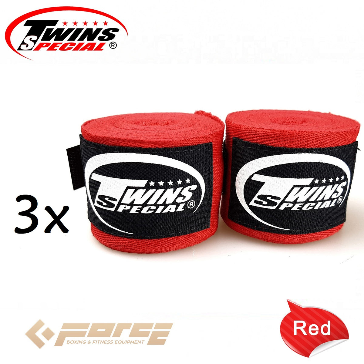 5m TWINS Pro Boxing Cotton Handwraps