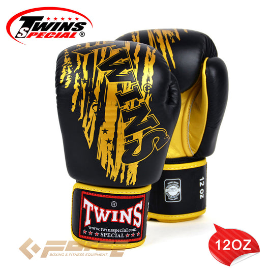 TWINS Pro Leather Gloves Boxing FBGV-TW3