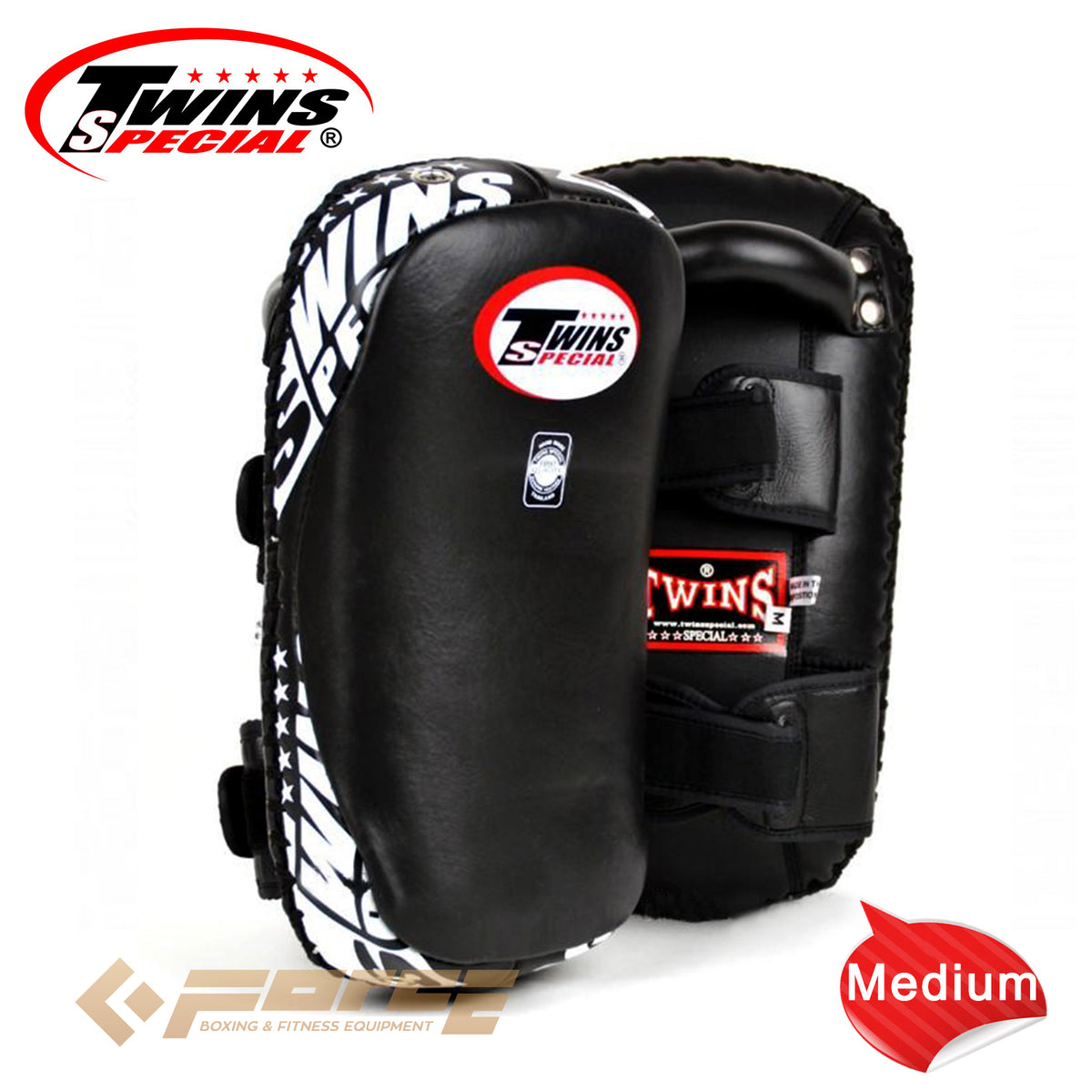 TWINS Boxing Kicking Pad BLACK/WHITE M