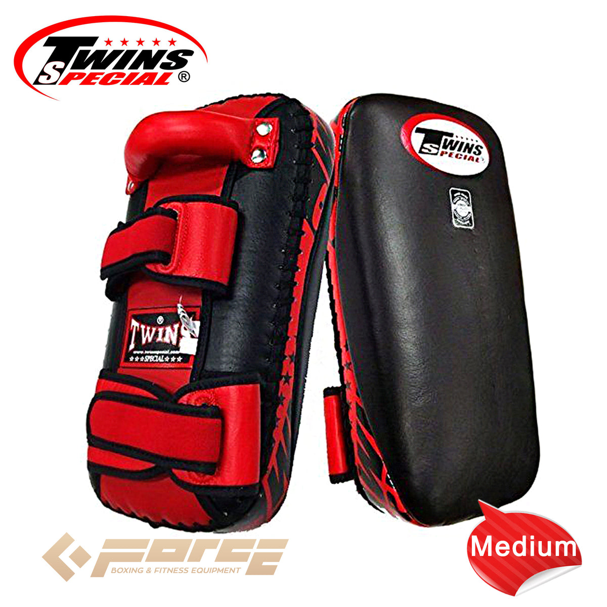 TWINS Boxing Kicking Pad BLACK/RED M