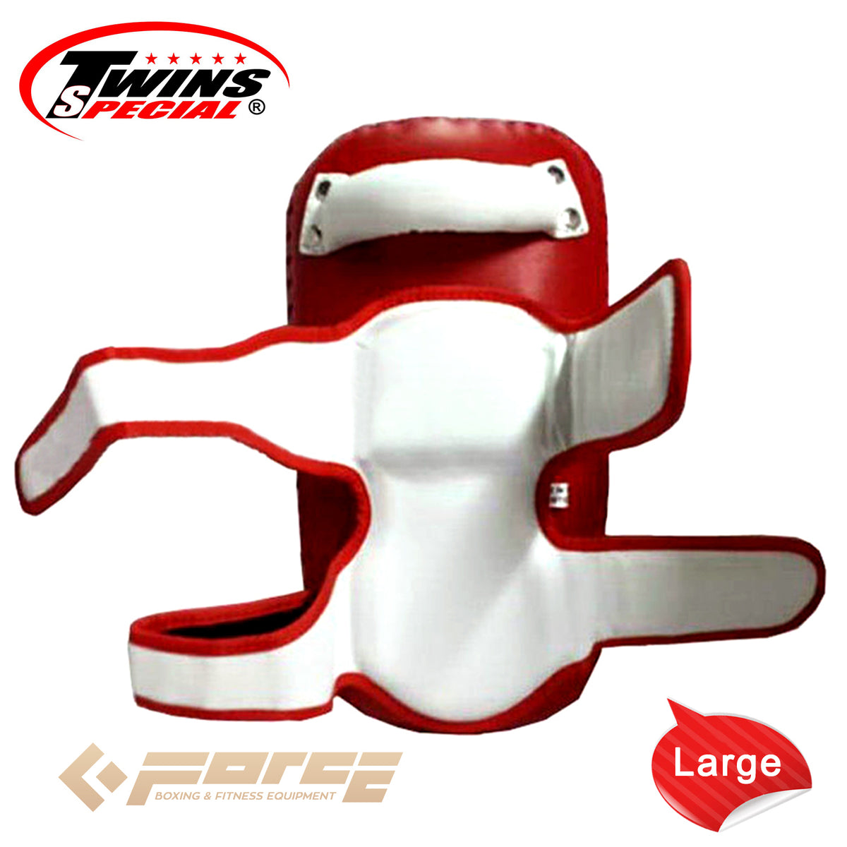 TWINS Boxing Kicking Pad RED/WHITE L