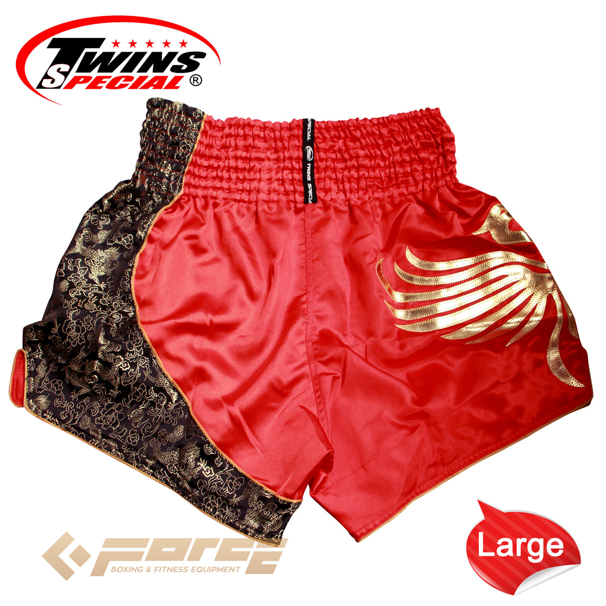 TWINS Boxing Shorts Red T-151