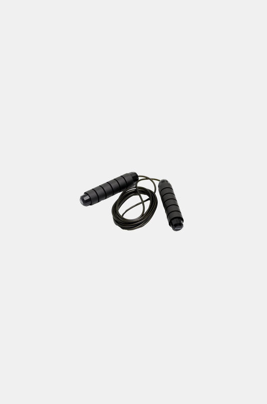 STING Speedplus Adjustable Skipping Rope in black