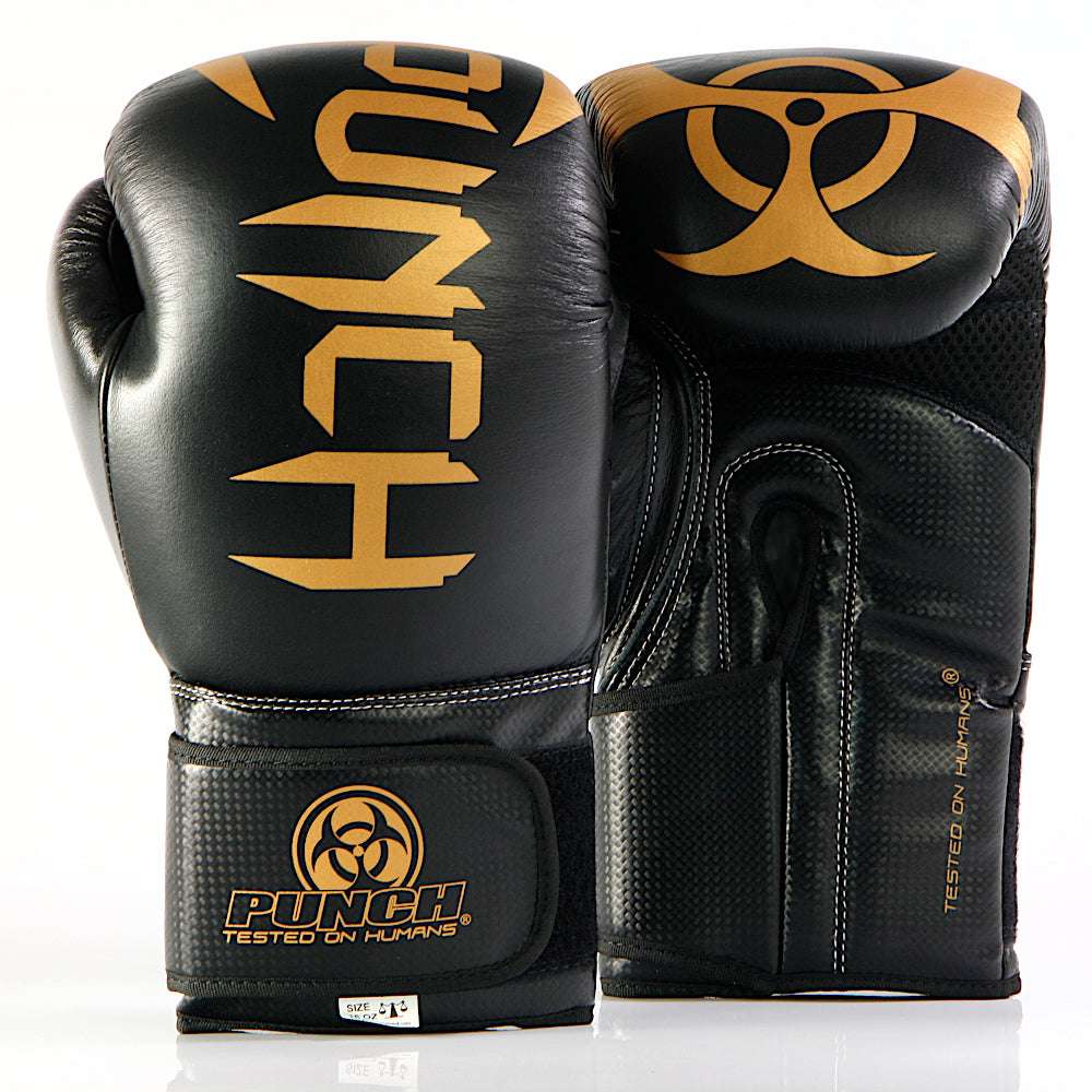 BOXING GLOVES - Urban™ COBRA - BLACK/GOLD
