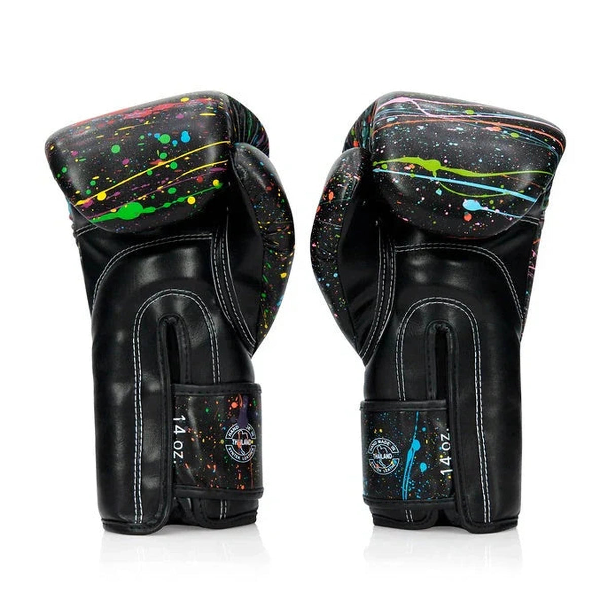 Fairtex BGV14 Microfibre Boxing Gloves - Art Collections - Painter/Black