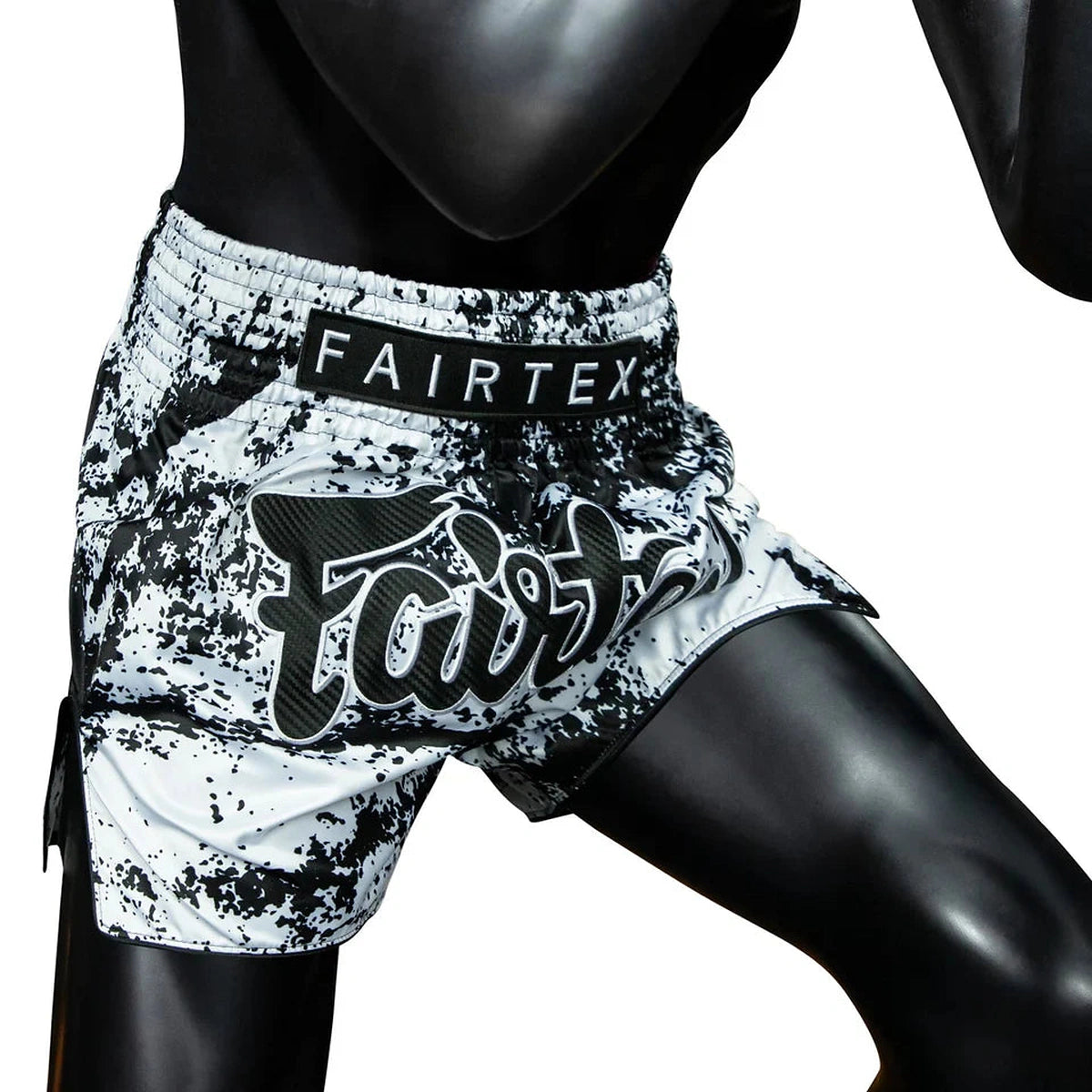Fairtex Grunge White Muay Thai Shorts