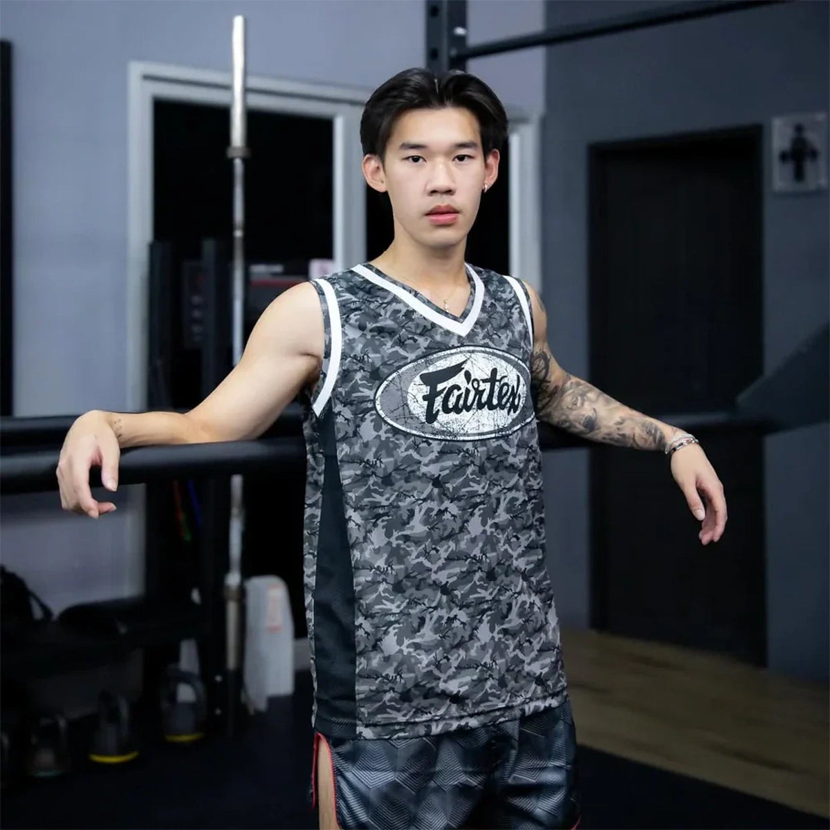Fairtex JS12 Camo Muay Thai Jersey