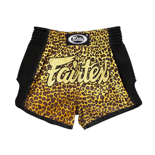 Fairtex Leopard Slim Cut Muay Thai Shorts