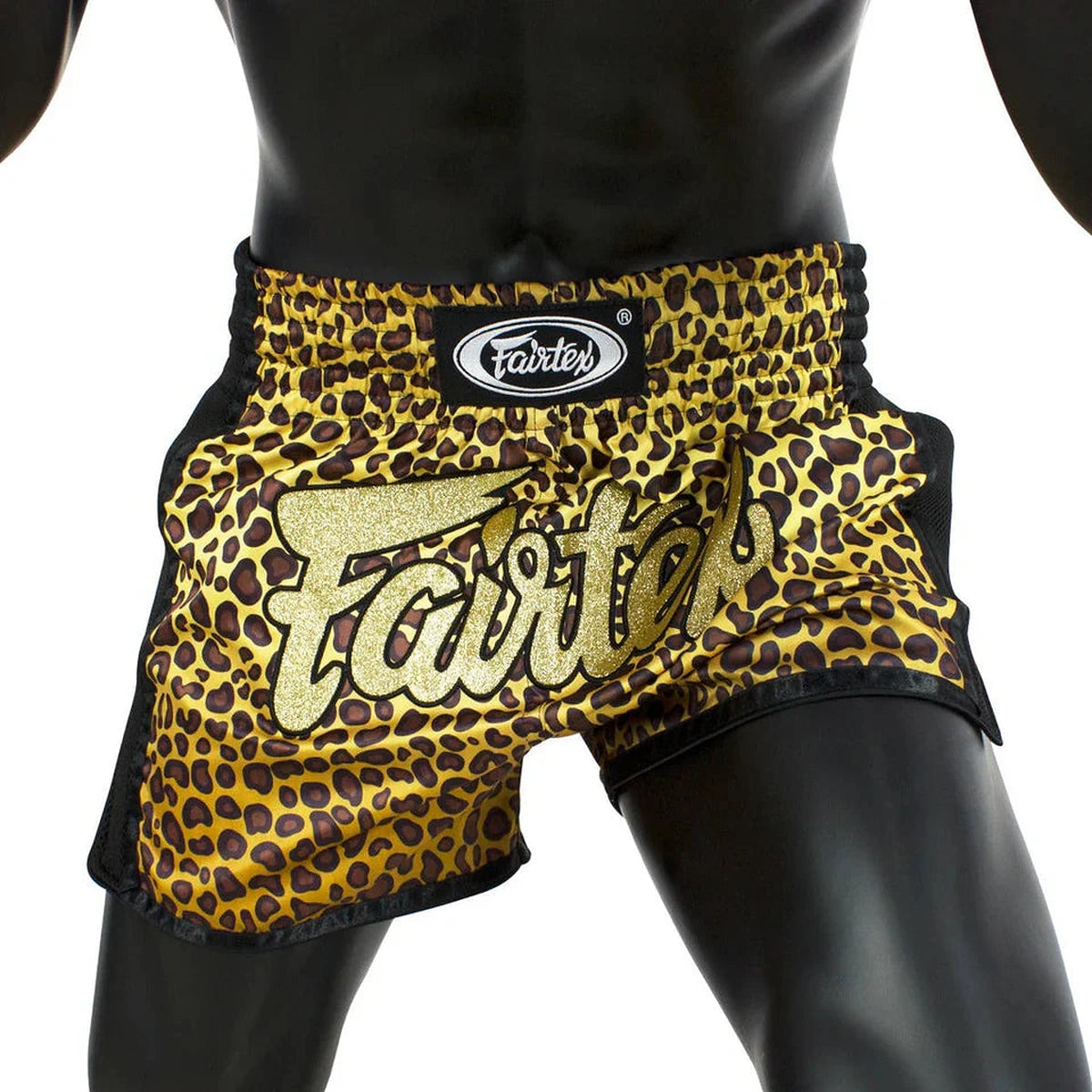 Fairtex Leopard Slim Cut Muay Thai Shorts