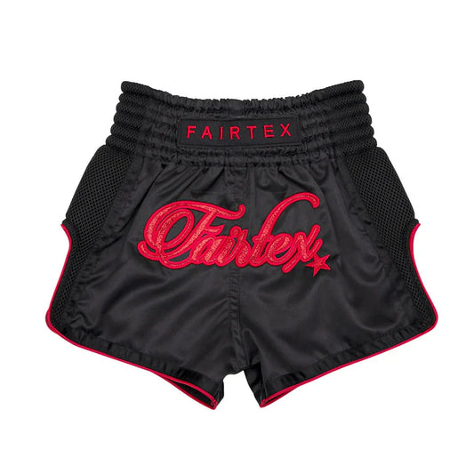 Fairtex Midnight Red Kids Muay Thai Shorts