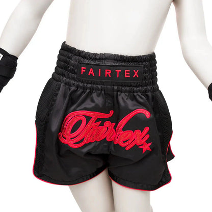 Fairtex Midnight Red Kids Muay Thai Shorts