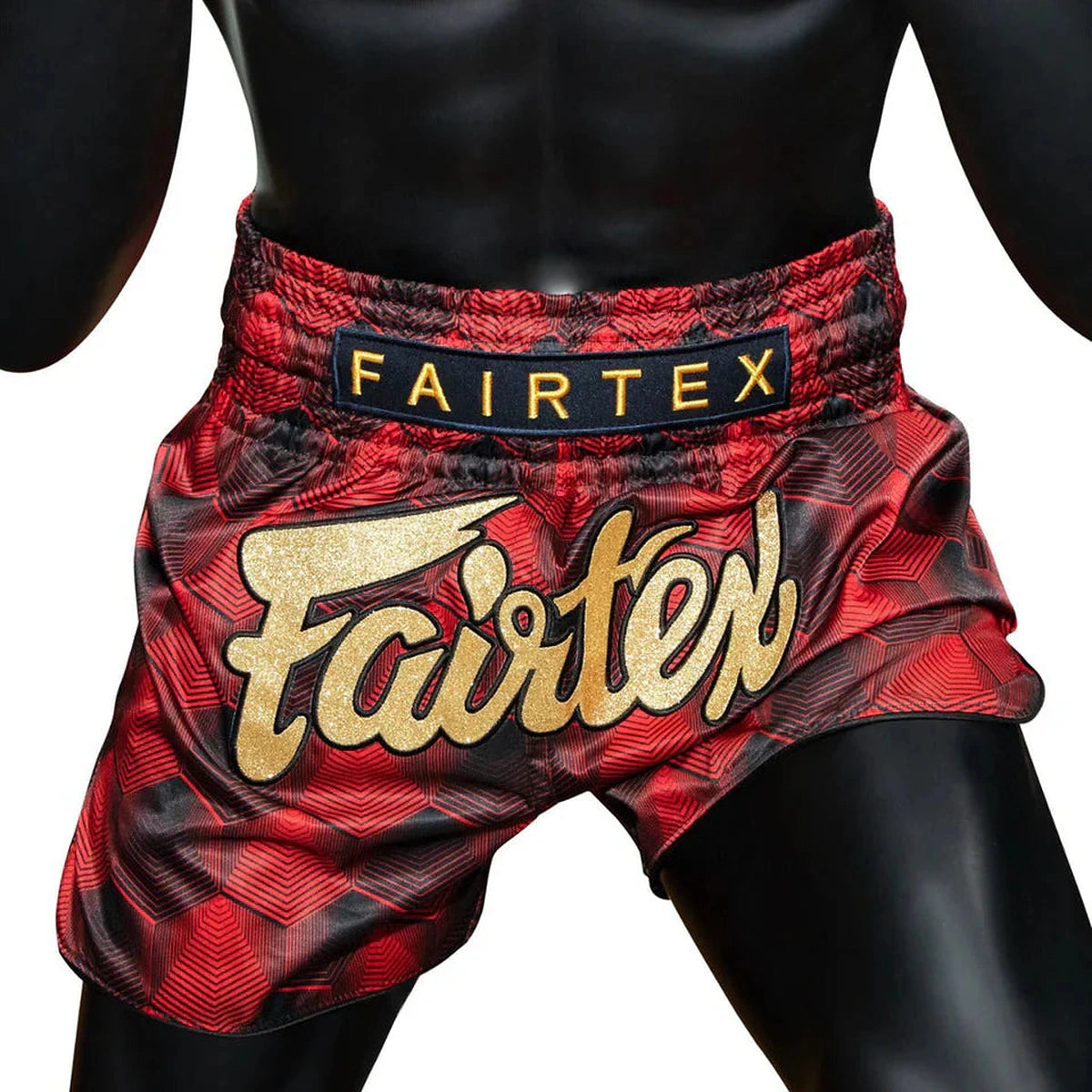 Fairtex Stealth Red Muay Thai Shorts