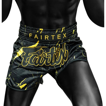 Fairtex Black Marble Muay Thai Shorts