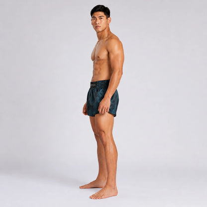Fairtex BS1902 Stealth Grey Muay Thai Shorts - side model view
