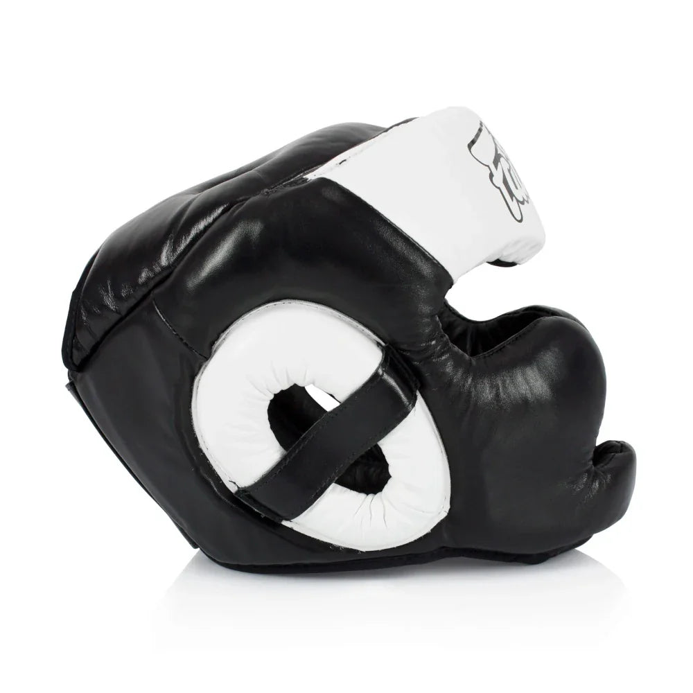 FAIRTEX Diagonal Vision Sparring Headguard/Lace Up (HG13) - Boxing Head Guard