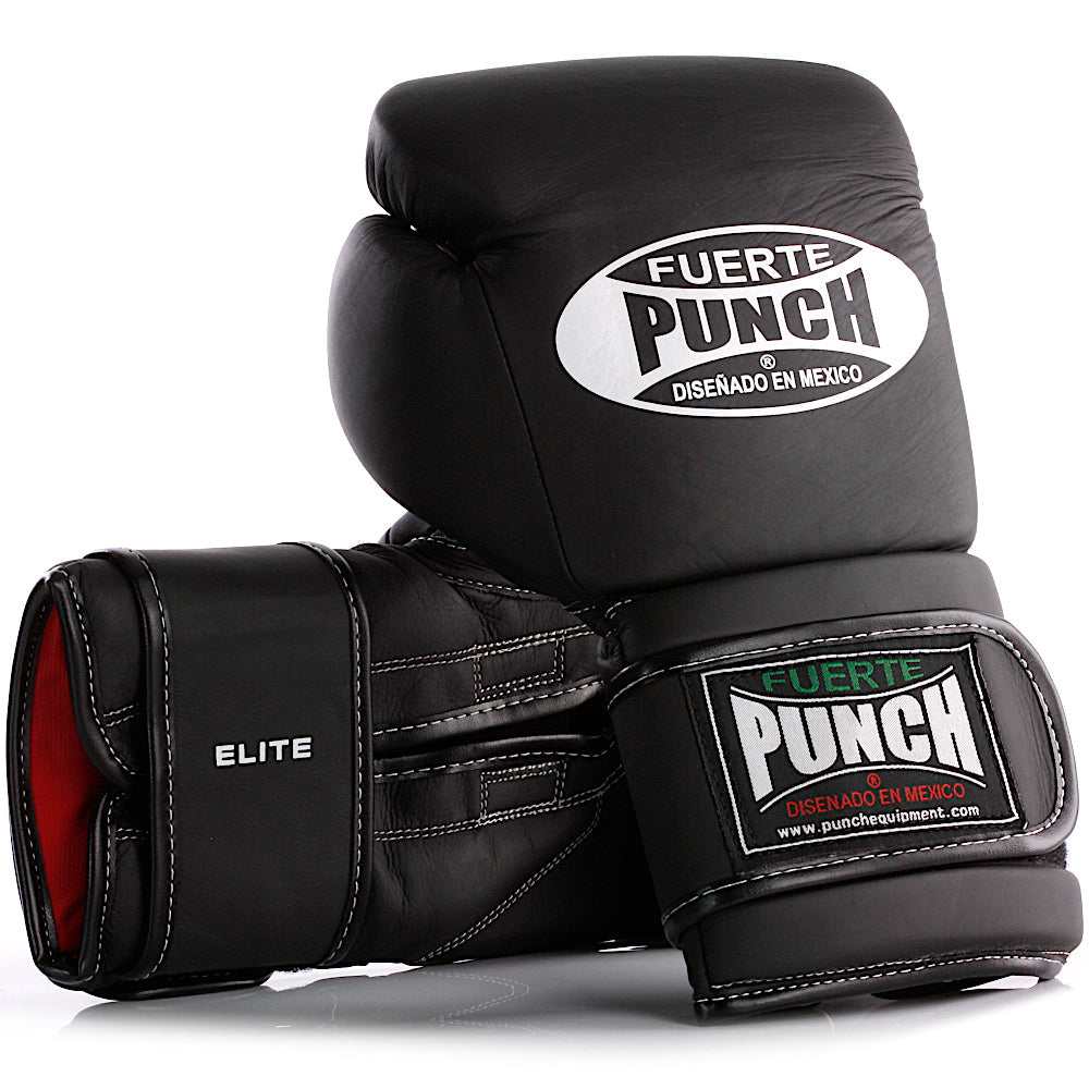 BOXING GLOVES - Mexican™ ELITE - MATT BLACK