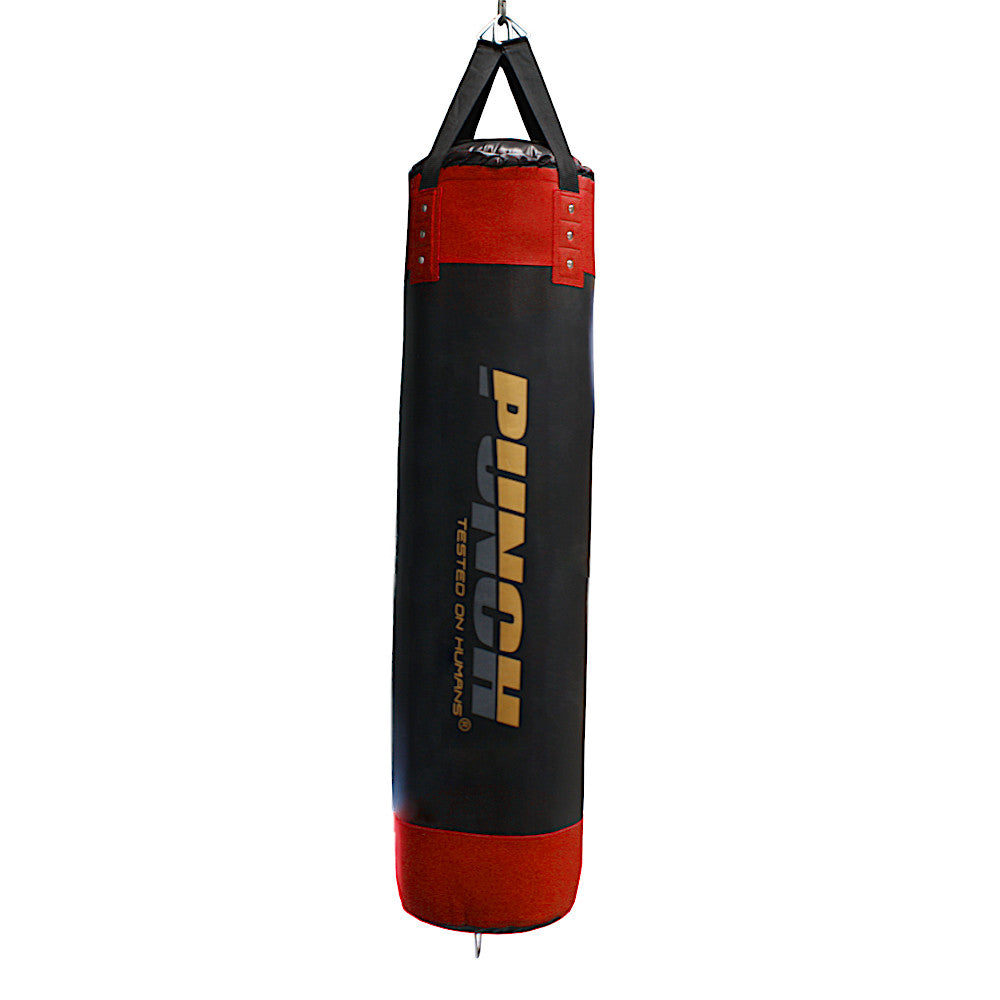 BOXING BAG - Urban™ - STRAPS - 5FT BLK/RED