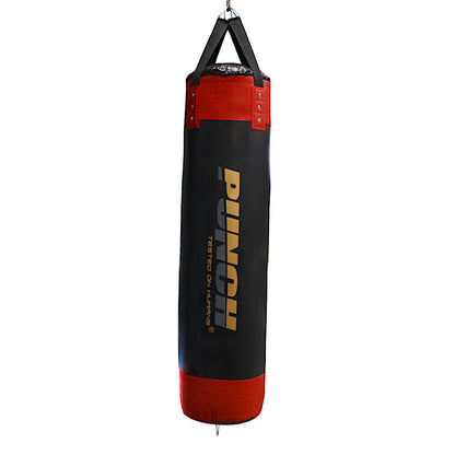 BOXING BAG - Urban™ - STRAPS - 5FT BLK/RED